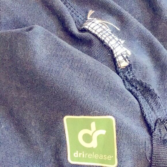 Outdoor Research Blue Quarter Zip Lightweight Performance Dri Release Polo Shirt - Picture 16 of 16